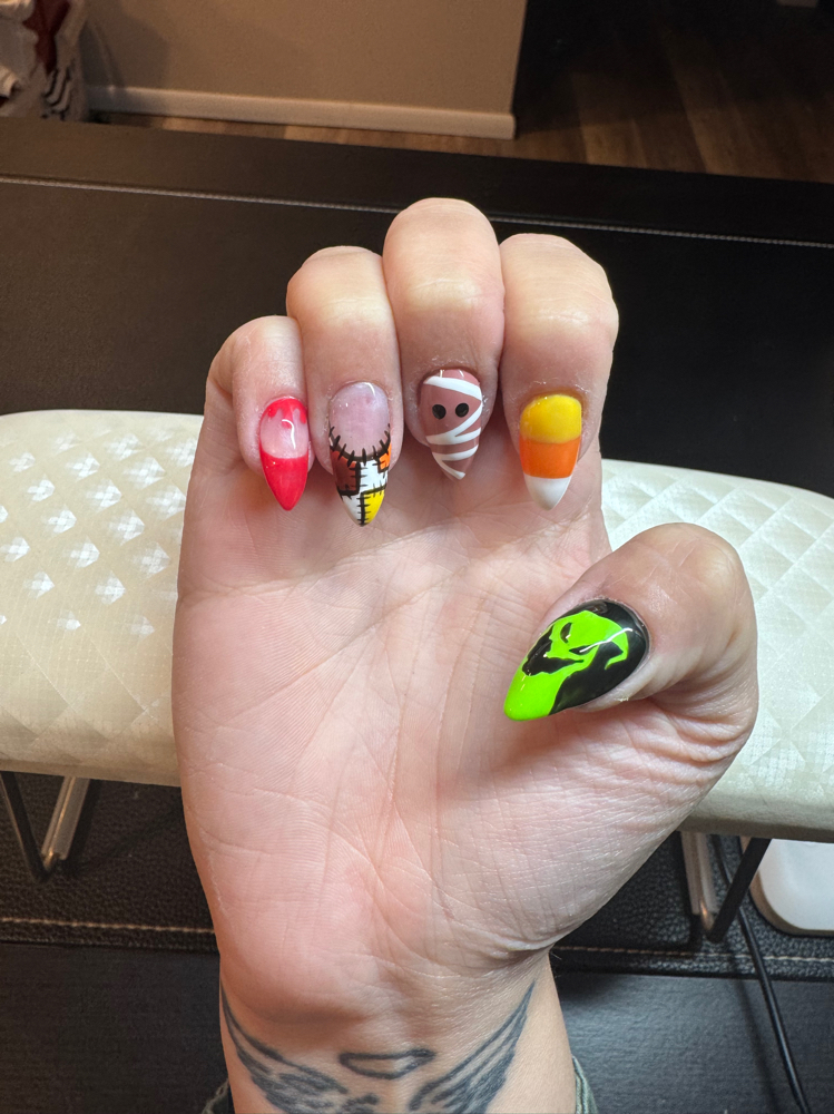 Nail Art Per Finger