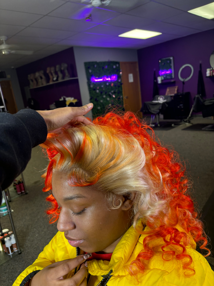 Coloring Wigs