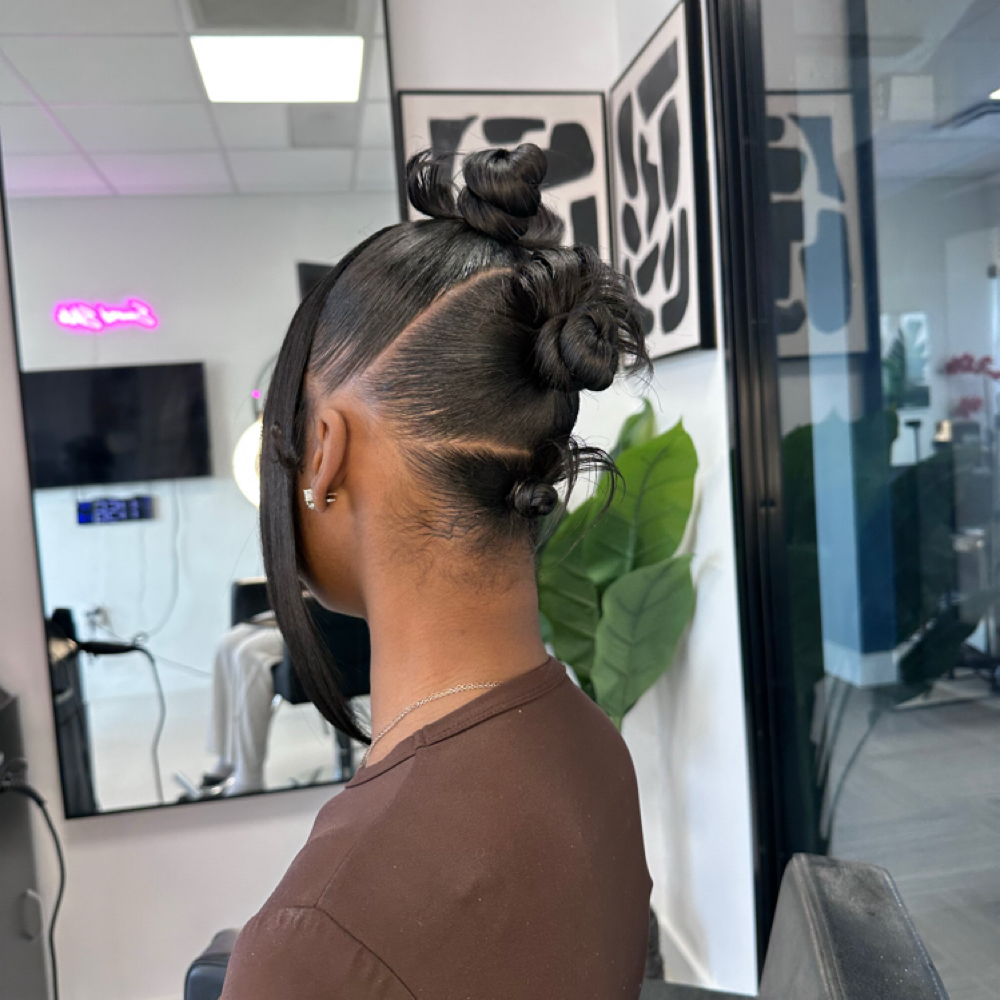 Updo / Custom Style at Sacred State Hair Studio in Livonia, MI