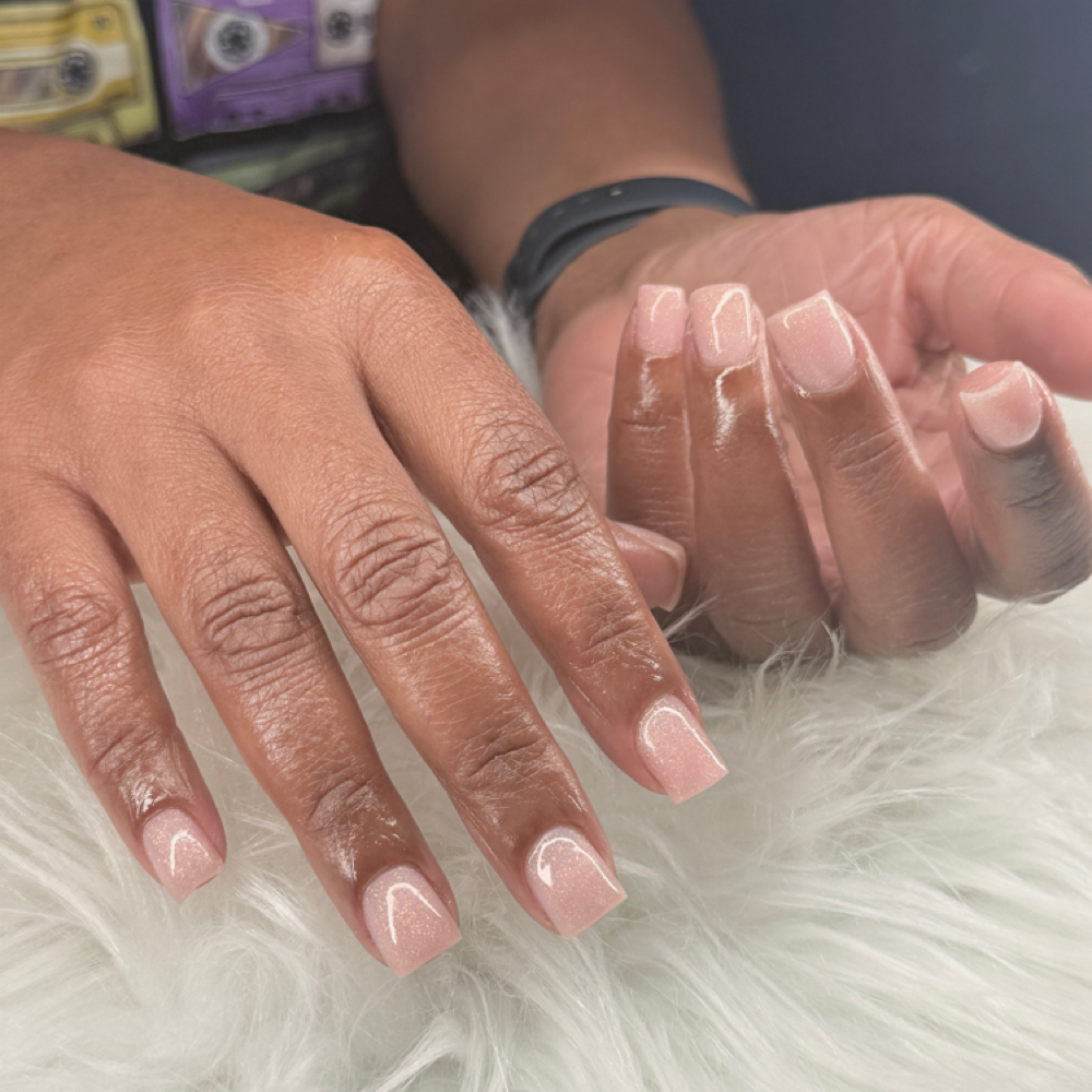 Polygel Overlay at Sparkling Tips Studio in Raleigh, NC