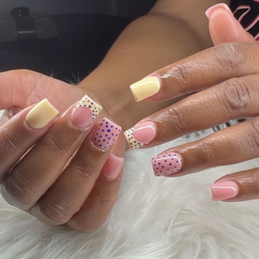 Polygel Overlay at Sparkling Tips Studio in Raleigh, NC