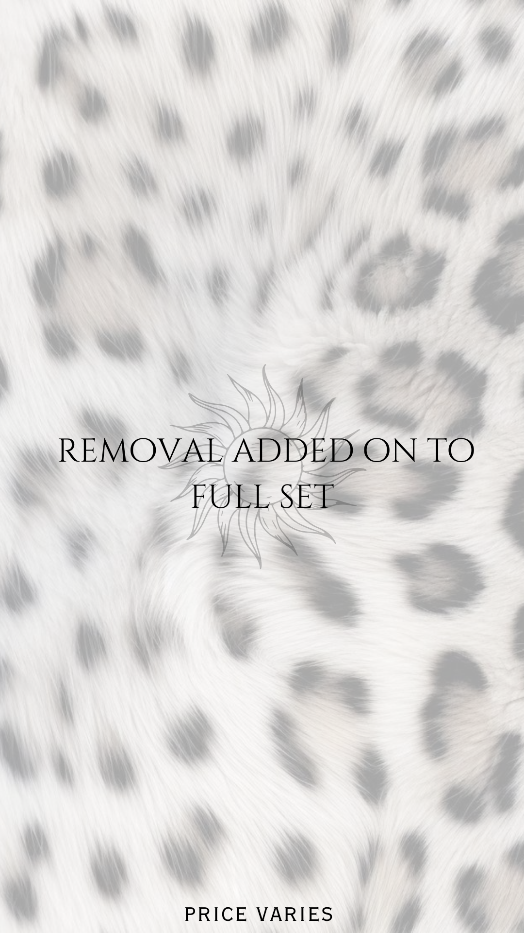 REMOVAL ADD ON TO FULL SET