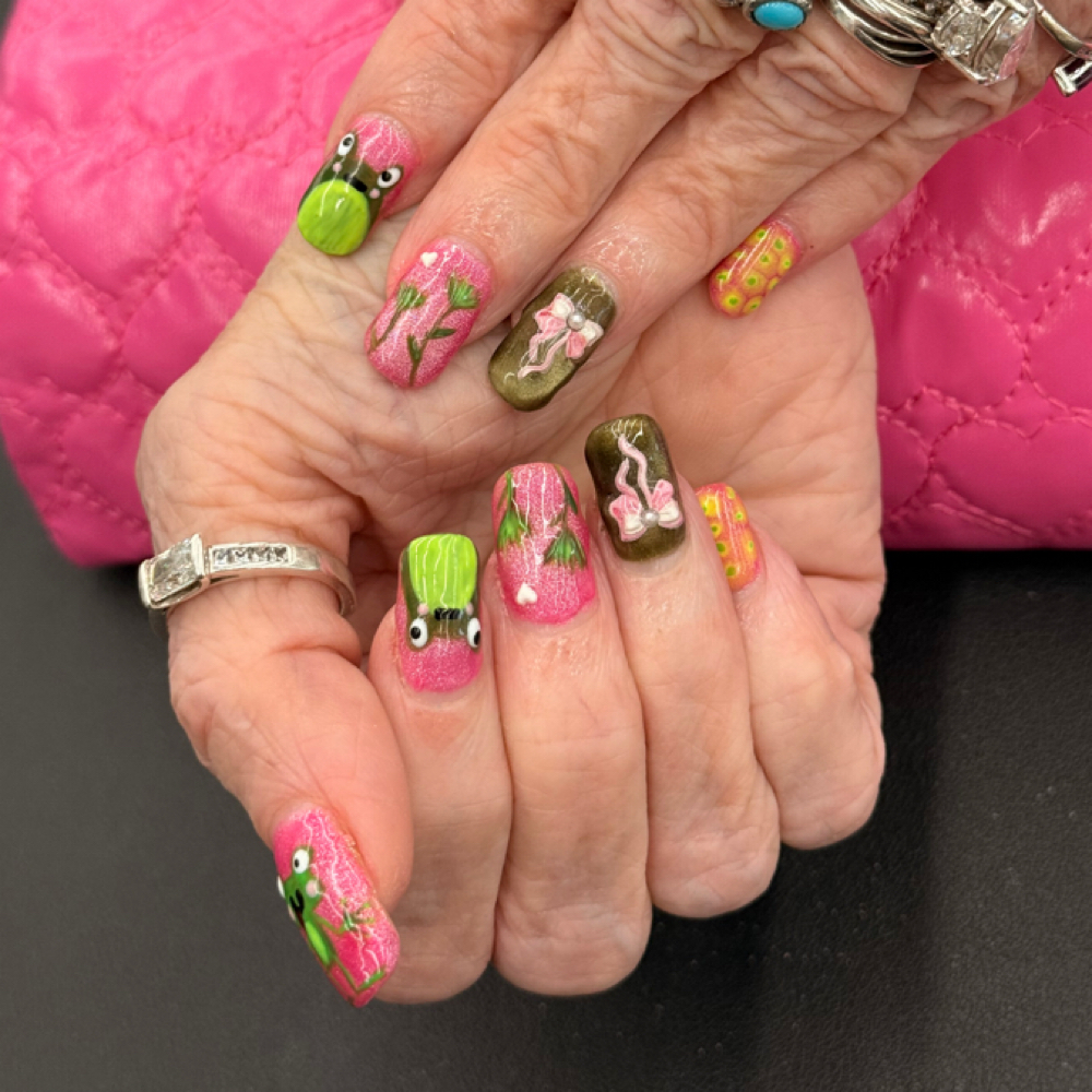 Gel at ArtsyBlondeDesigns in Coeur d'Alene, ID