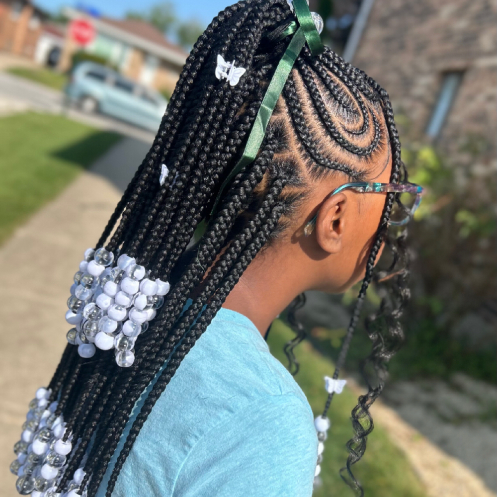 Kids Braid Style at JesSlayin Hair in Calumet City, IL