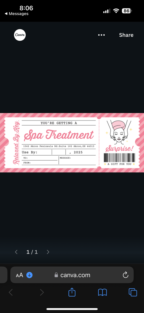 Gift Certificates