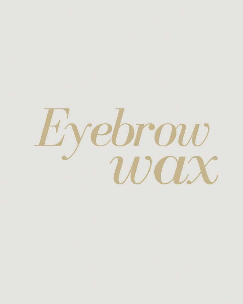 EYEBROW WAX