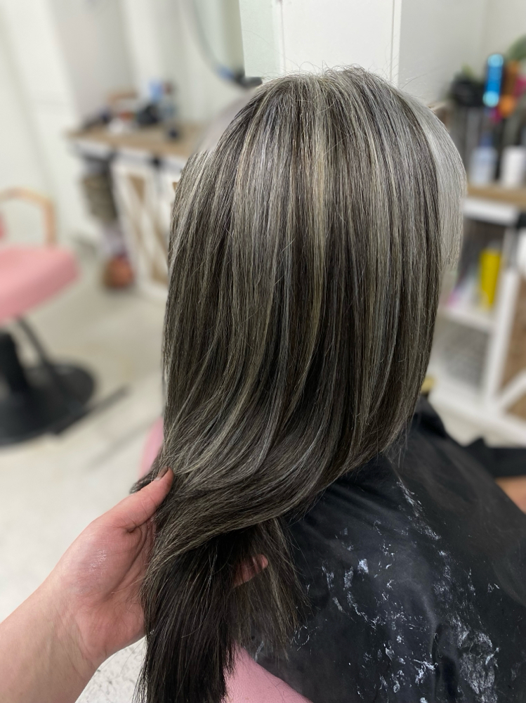 Lowlights at Studio 101 Salon in Uvalde, TX