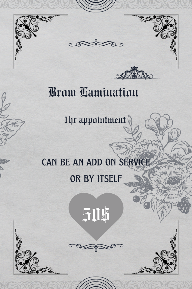 Brow Lamination