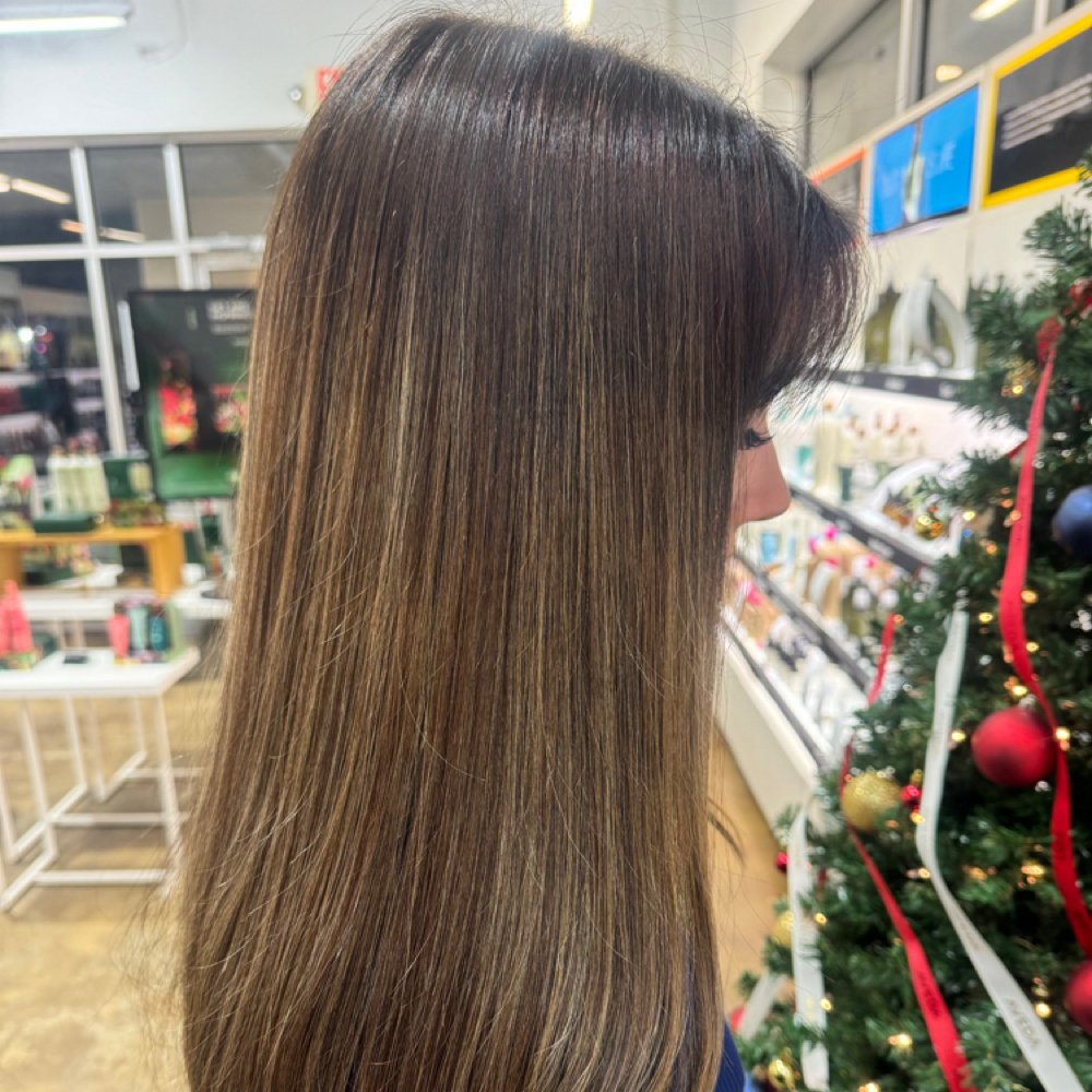 Partial Highlight & Root Touch Up at KP Roman in Winter Park, FL