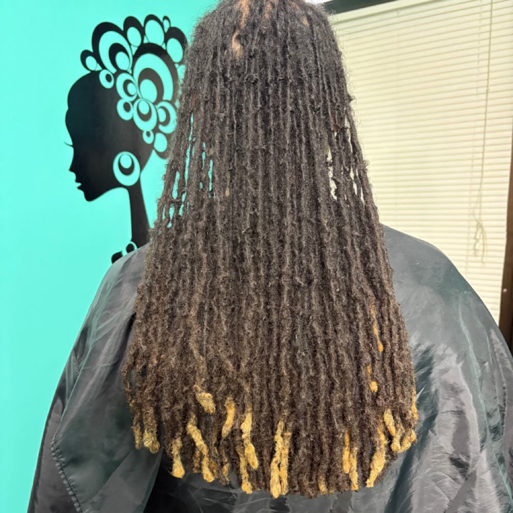 Loc Trim at Styled By Tish in Chicago, IL