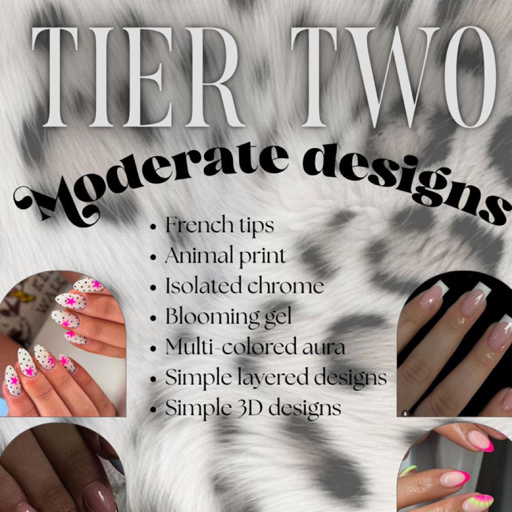 Tier Two Nail Art at Pinkoutlaw in Jacksonville, IL