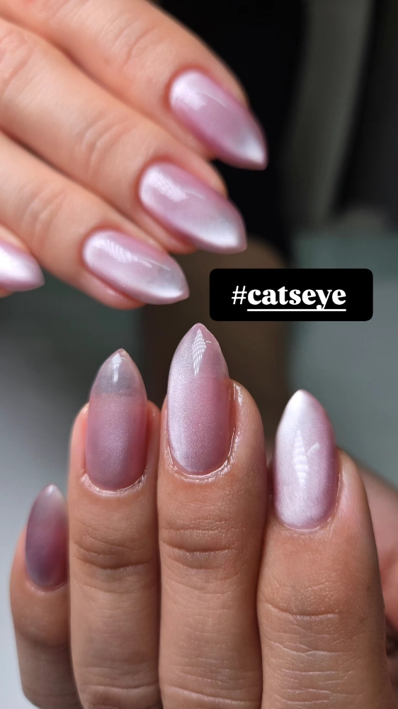 Catseye/Magnetic Gel Manicure