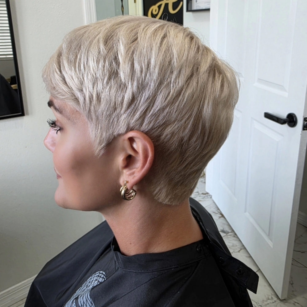 Bleach & tone at Shear Divination in Wesley Chapel, FL