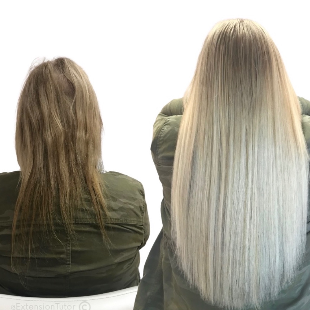 Hair Extension Consult at Bombshell Society in Richmond Hill, GA