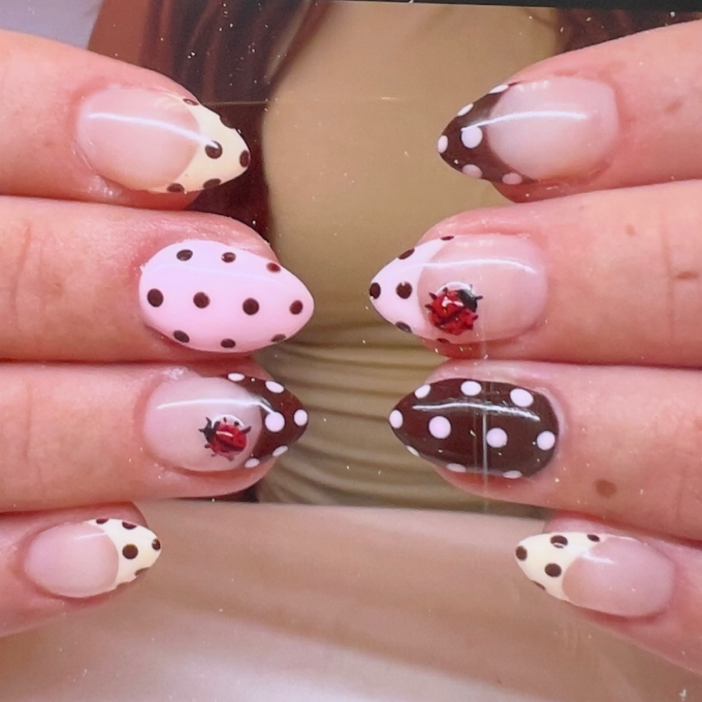 Acrylic New Set at TENOVER NAIL STUDIO in Salem, OR