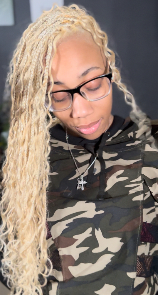Knotless Goddess Braids