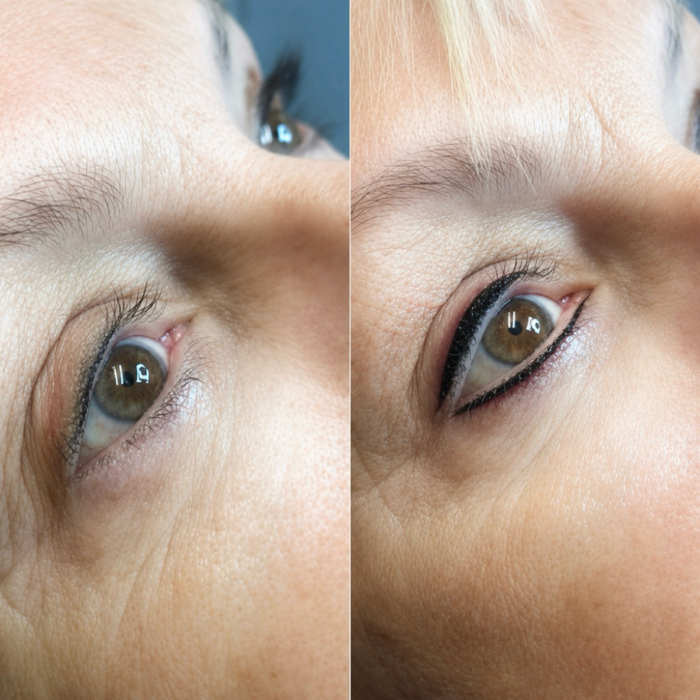 Permanent Eyeliner Both at Northern Beauty in Gaylord, MI