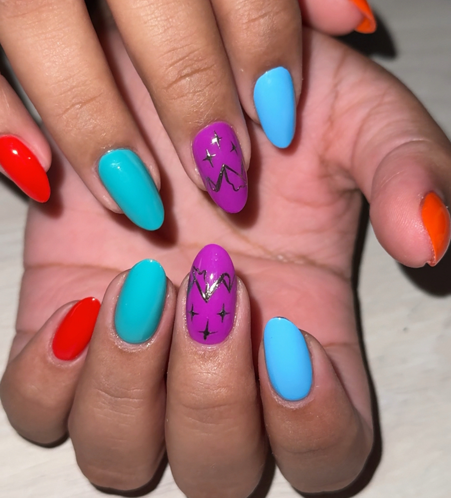 Nail Art (Only!) 15 Min