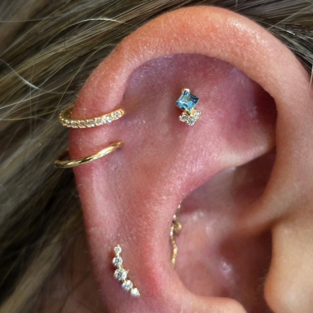 Helix (Cartilage Piercing) at The Piercing Bar in Mcallen, TX