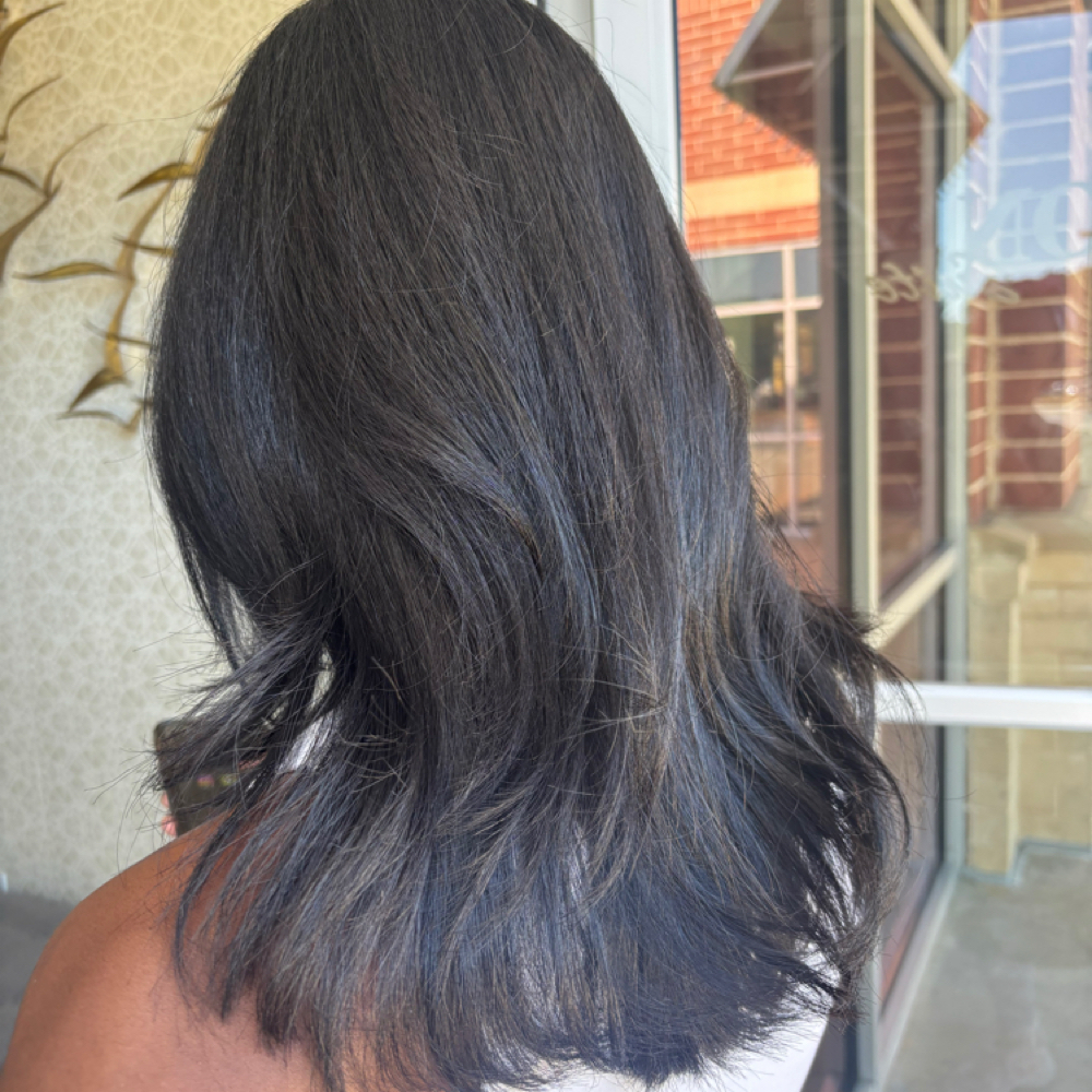 Blowout 3b-4c at Tela’s Hair Lounge in Woodstock, GA