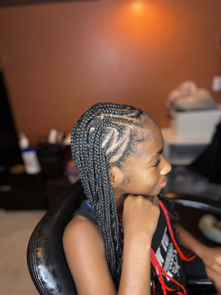Kids Tribal/Fulani Braids