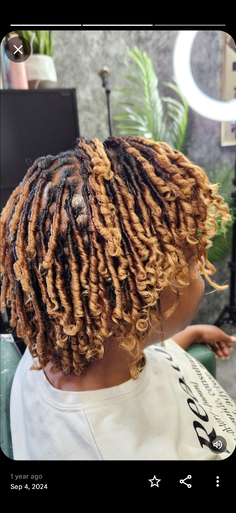 Traditional Starter Loc at My Knotty Crown in Mesquite, TX