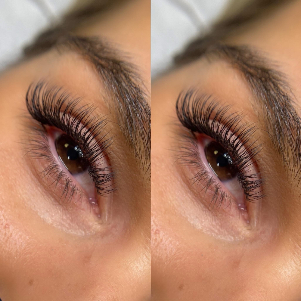 Half Set Eyelash Extensions at Blink By Jenny lashes & brows studio in Jacksonville, FL