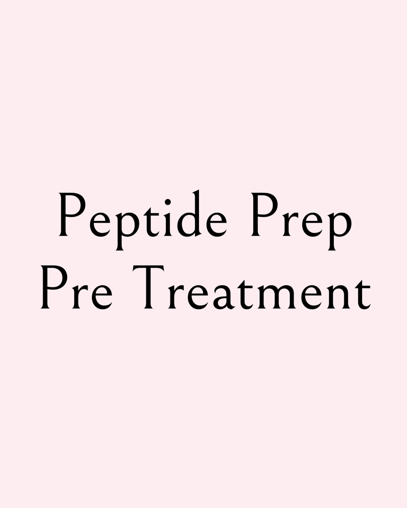 Peptide Prep Pre Treatment