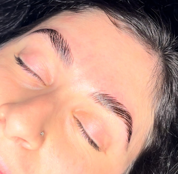 Brow Lamination and Tint