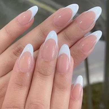 French Manicure at Jolie Femme Nails in Hoboken, NJ