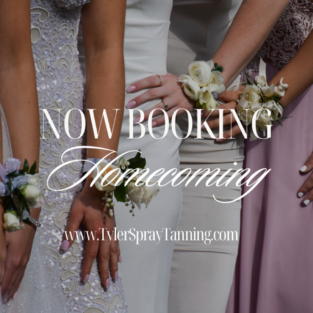 HOMECOMING SPRAY TAN at The Tanning Zone in Tyler, TX