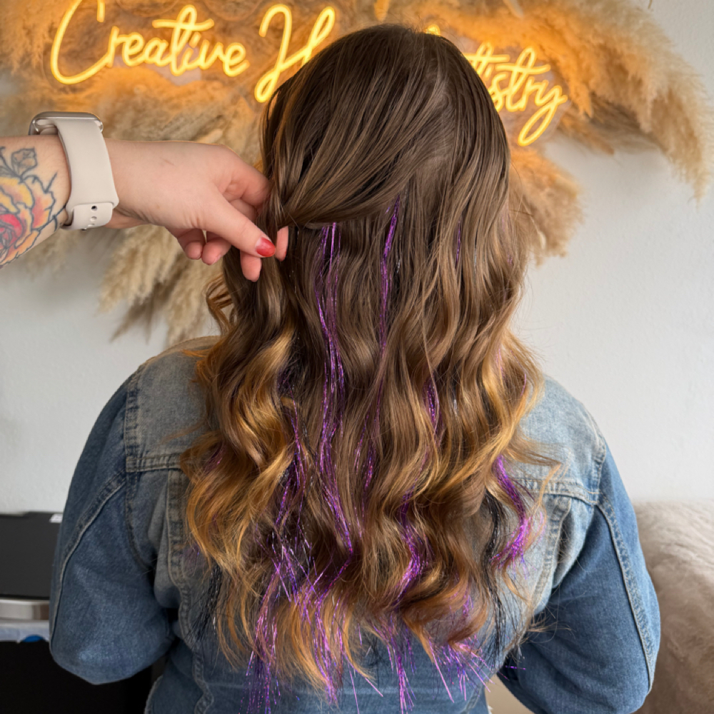 Hair Tinsel - Pick One at Creative Hair Artistry in Eugene, OR
