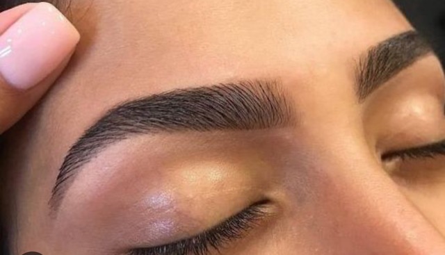 Eyebrow laminate
