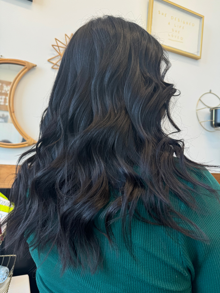 Base Color, Haircut, Blowout