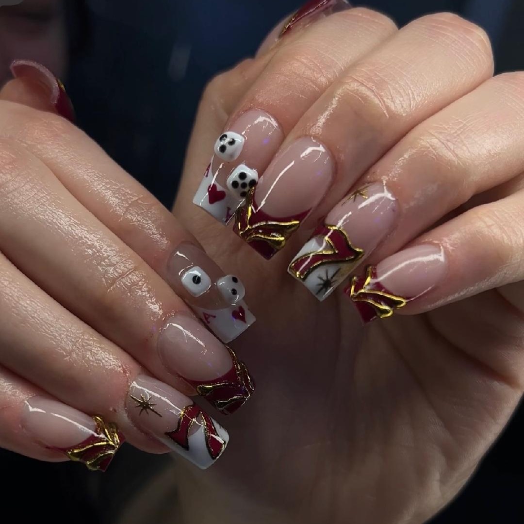 All Over Nail Art (10 nails) at Daya's On Point Nails Studio in Pittsburgh, PA