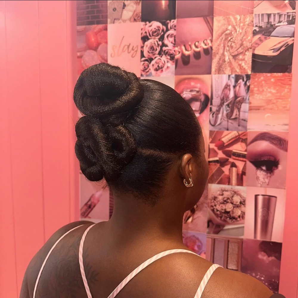 Updo at MOODYSCREATIONS in Clinton, MD