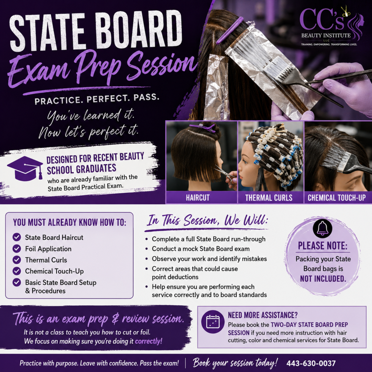 4 Hour State Board Prep at CCBI Programs in Richmond, VA