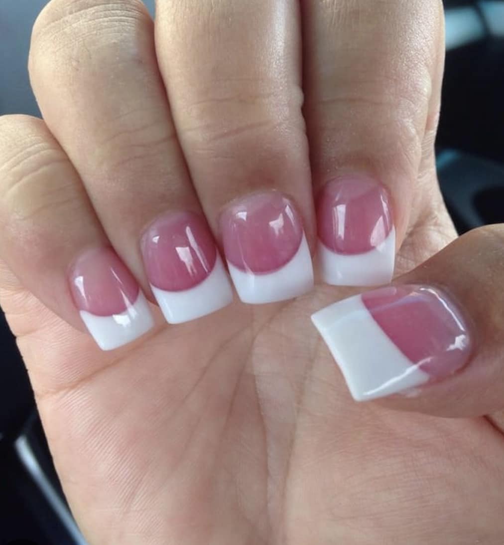 Pink & White