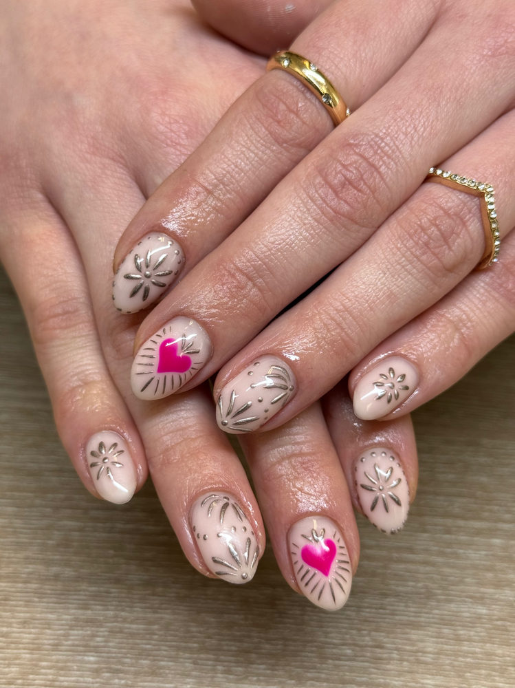 Builder Gel Mani (Nail art)