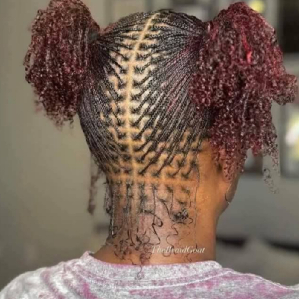 Natural Braids/Twists at HairxHeavyyy in Gardena, CA