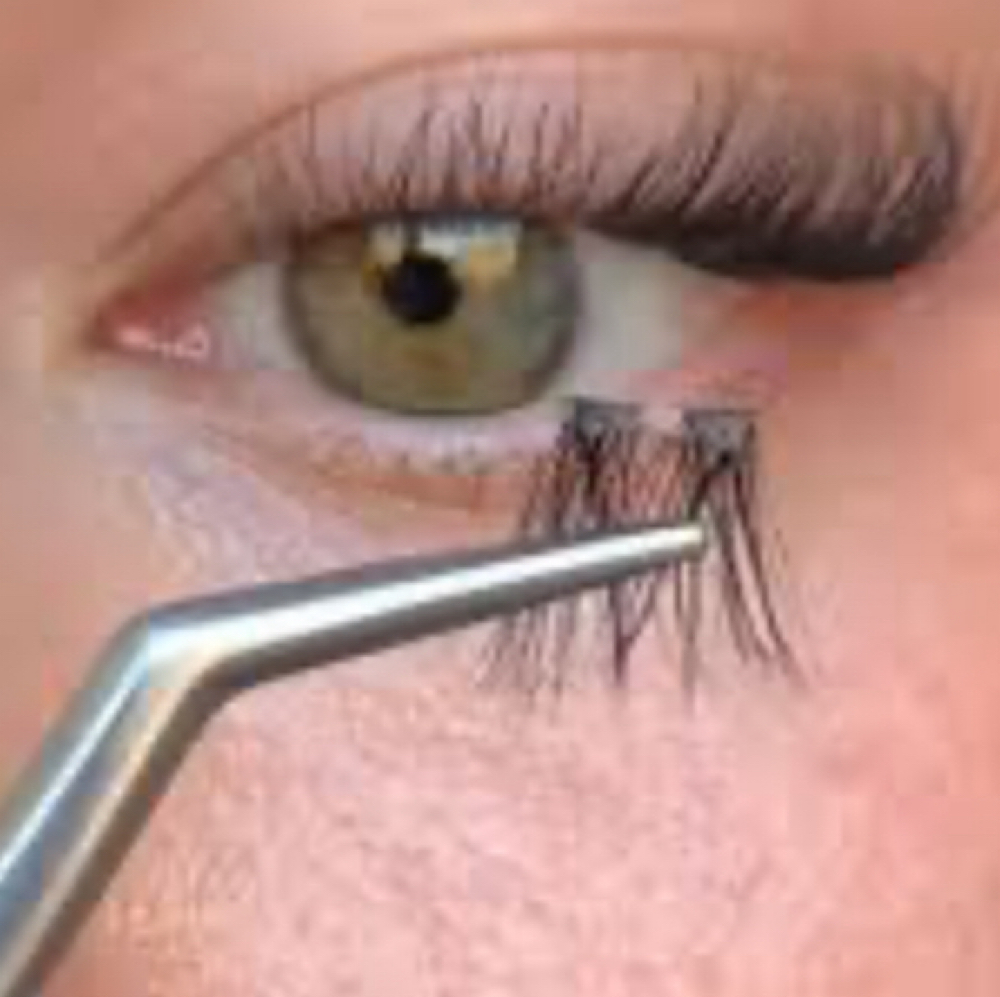 Cluster Lash Application at Hair Horizons in Schaumburg, IL