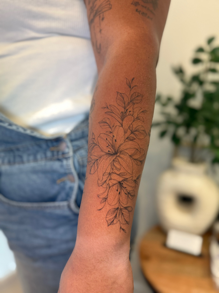 Large Tattoo at Bella Vita Rose Studio in Mesa, AZ