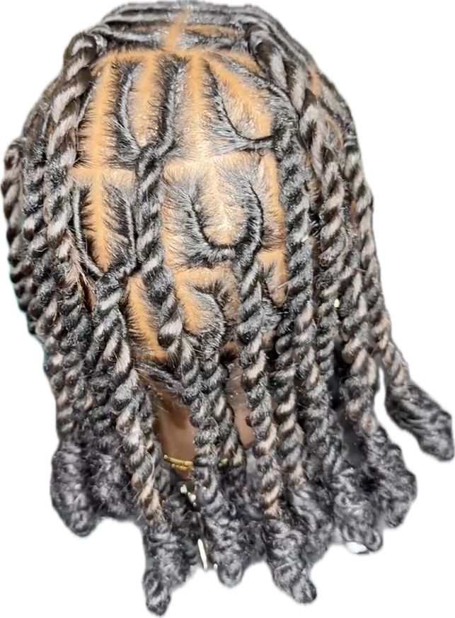 Invisible Locs (Faux Loc Style) at Loc’d In With Dej in Fayetteville, NC