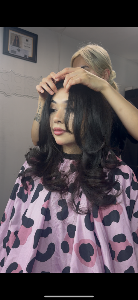 Hydrating Treatment & Blowout at coloredbyana in hayward, CA