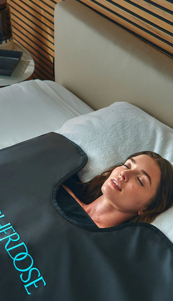 Infrared Sauna Blanket at Angel Aesthetics in Sacramento, CA