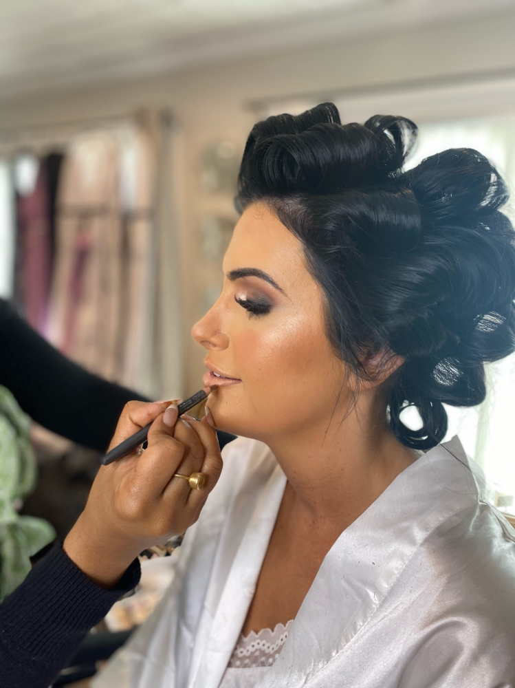 Bridal Makeup Application