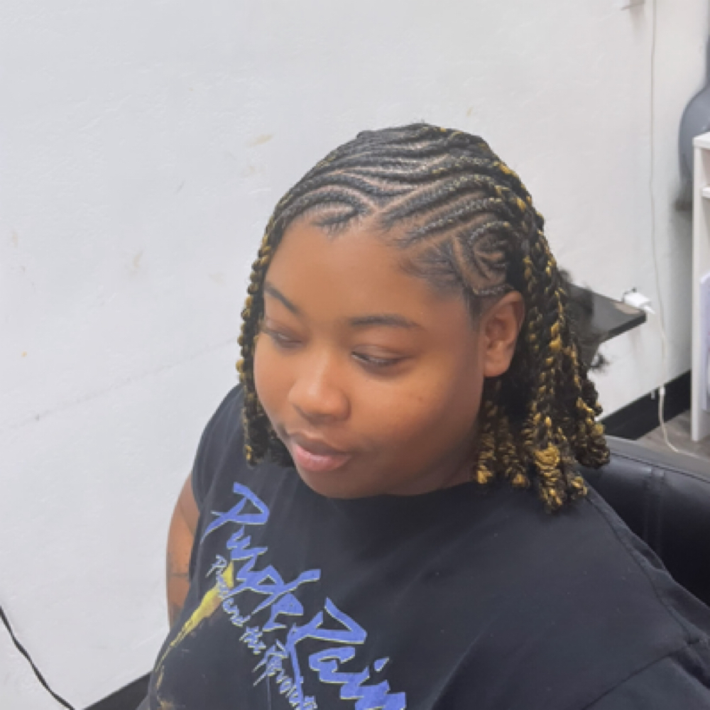 Md  Fulani Invisible Loc Bob at Braids By Nasia in Tempe, AZ