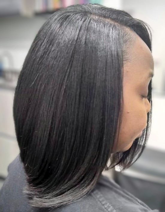 Partial Sew In at Mirror Emajez in Amherst, NY