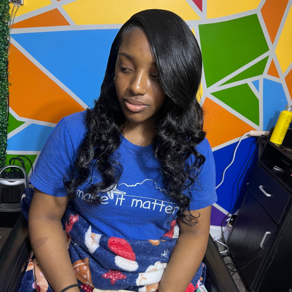 Quick Weave (Touch Up) at POP Yah’Lashes🍭 in Baxley, GA