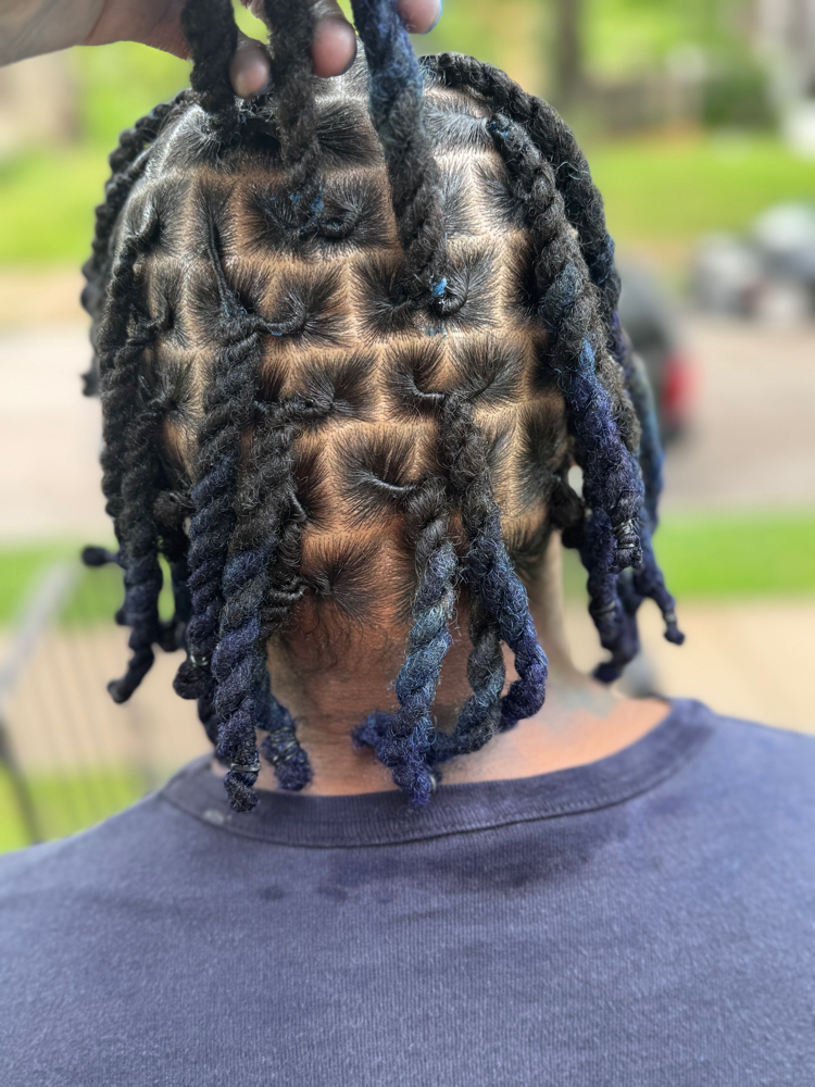 Men Retwist And Ropes ✨( Short) at LoccsByDerra in Saint Louis, MO
